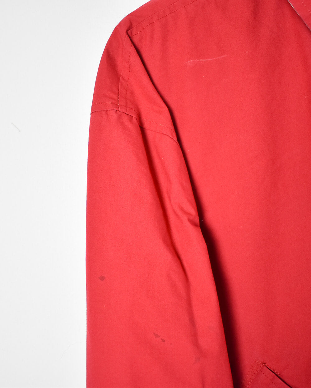 Red Vintage Nautica Women's Windbreaker Jacket - Large