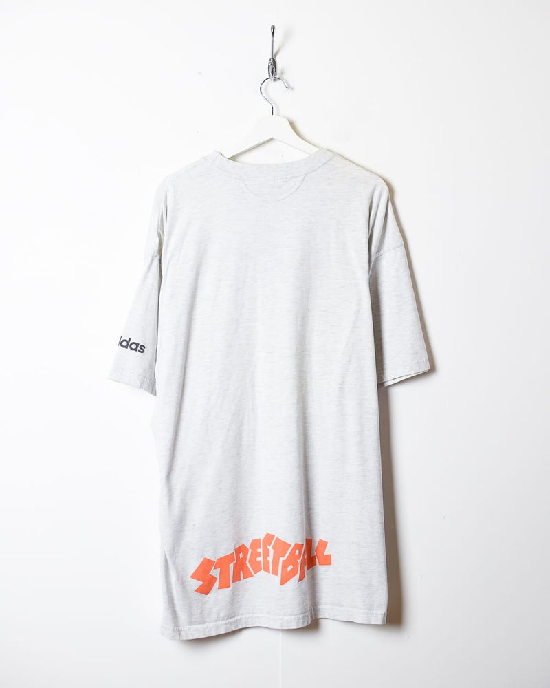 Stone Adidas Streetball T-Shirt - X-Large