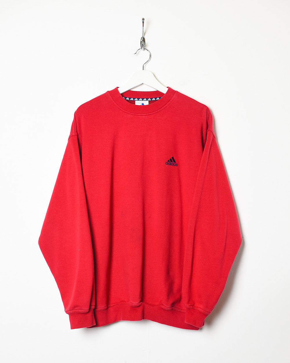 Red Adidas Sweatshirt - Large