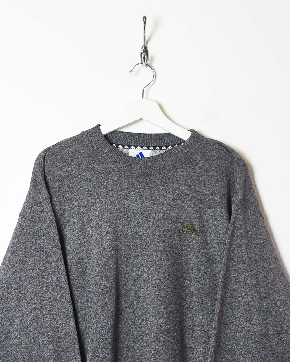 Grey Adidas Sweatshirt - Large