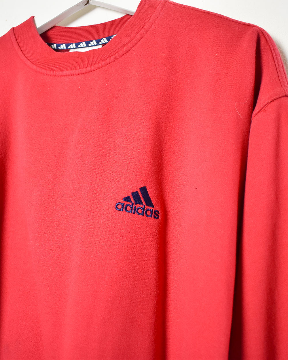 Red Adidas Sweatshirt - Large