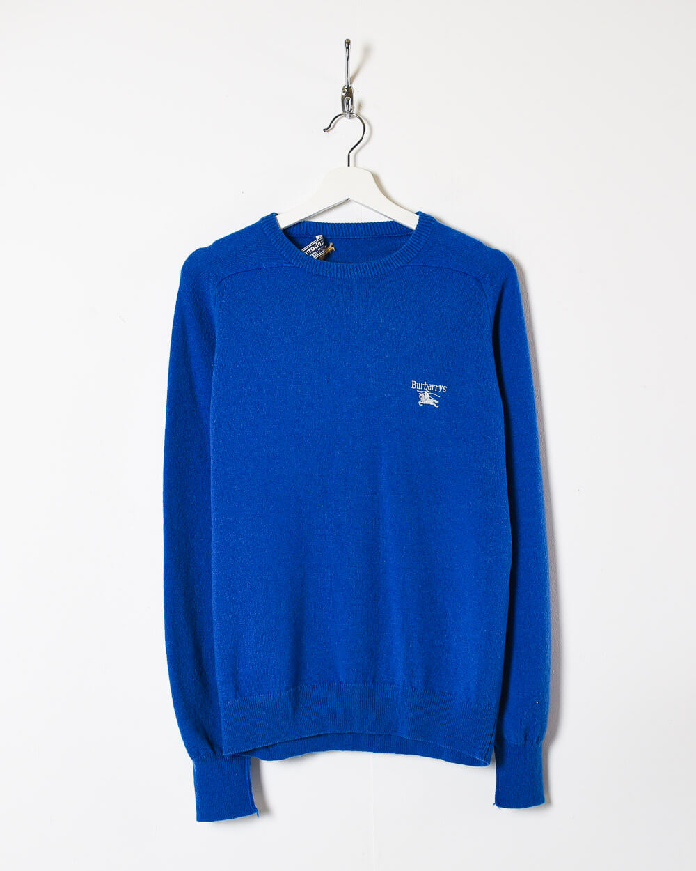 Blue Burberrys Knitted Sweatshirt - Medium