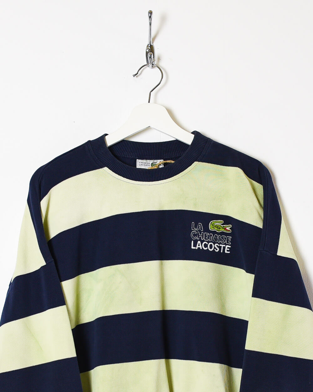 Navy Chemise Lacoste Sweatshirt - Large