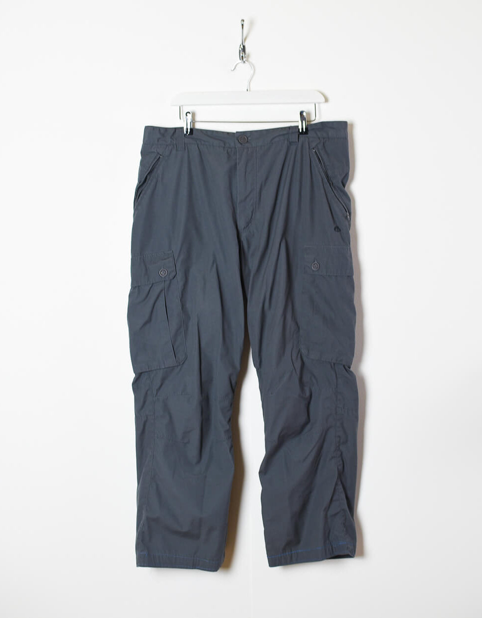 Grey Craighoppers Hiking Cargo Trousers - W38 L29
