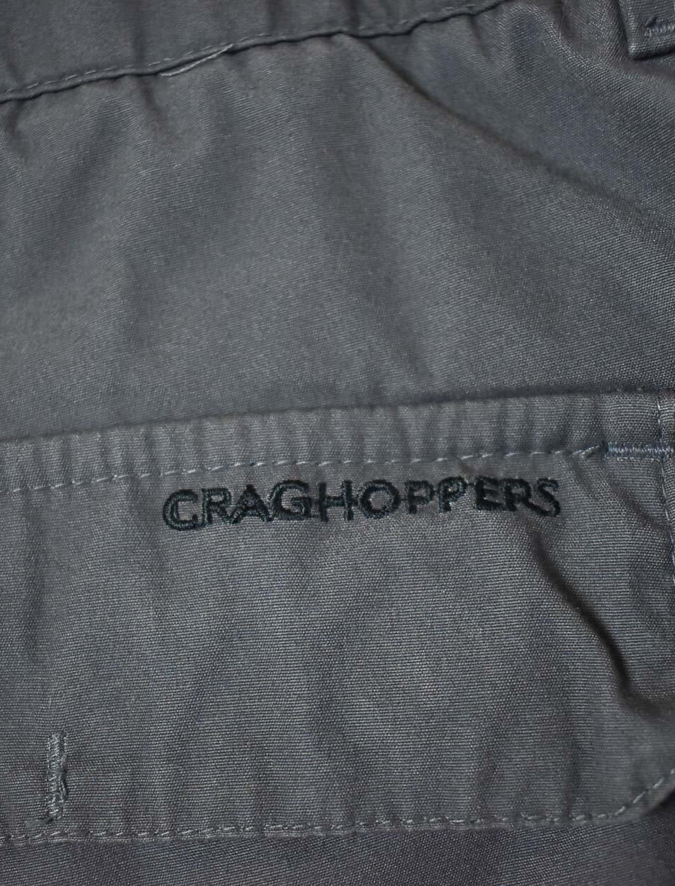 Grey Craighoppers Hiking Cargo Trousers - W38 L29