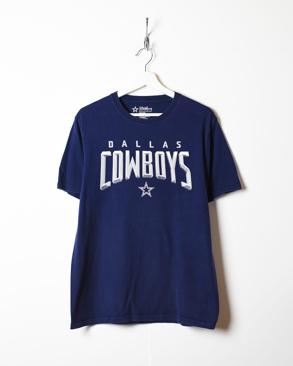 Vintage 00s Navy Dallas Cowboys T-Shirt - Medium Cotton– Domno Vintage