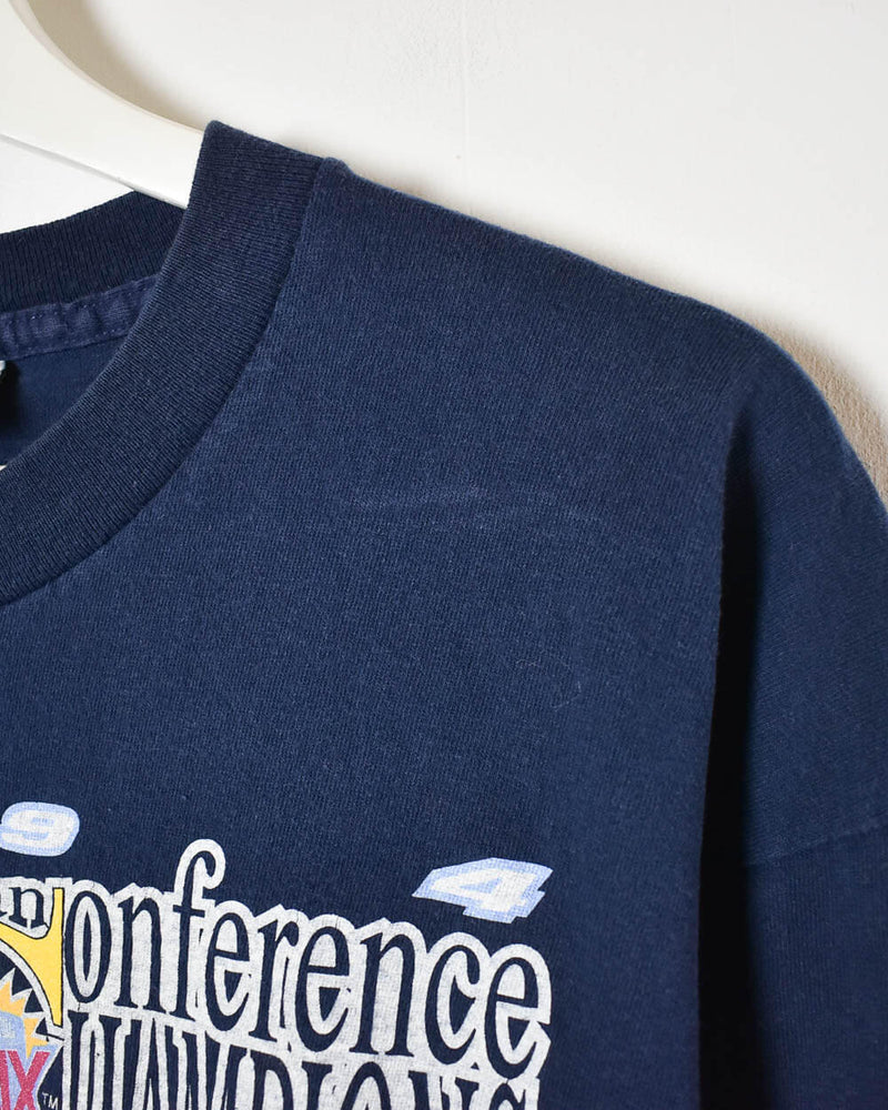 Vintage 90s Cotton Navy San Diego Chargers Conference Champions