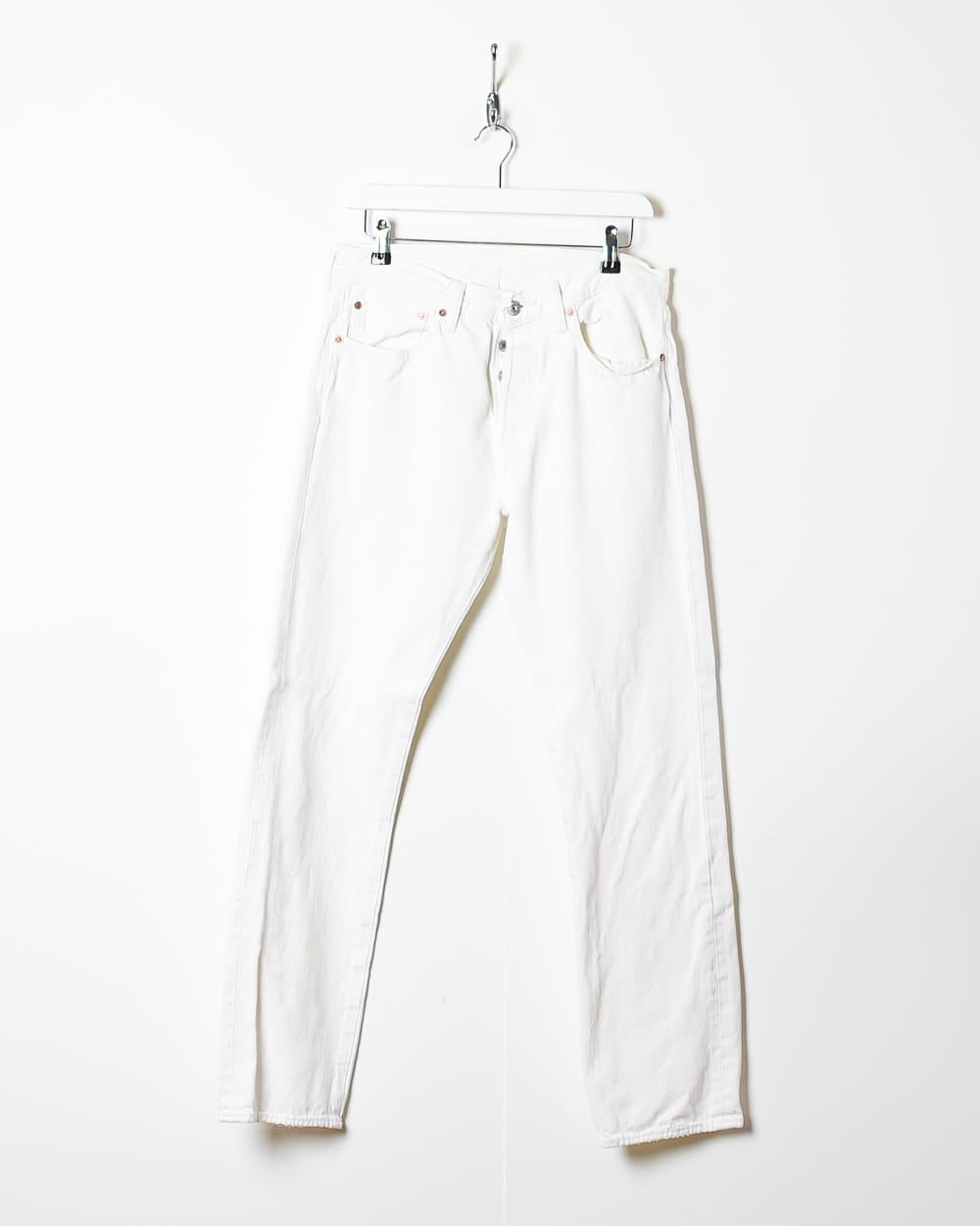 White Levi's 501 Jeans - W32 L31