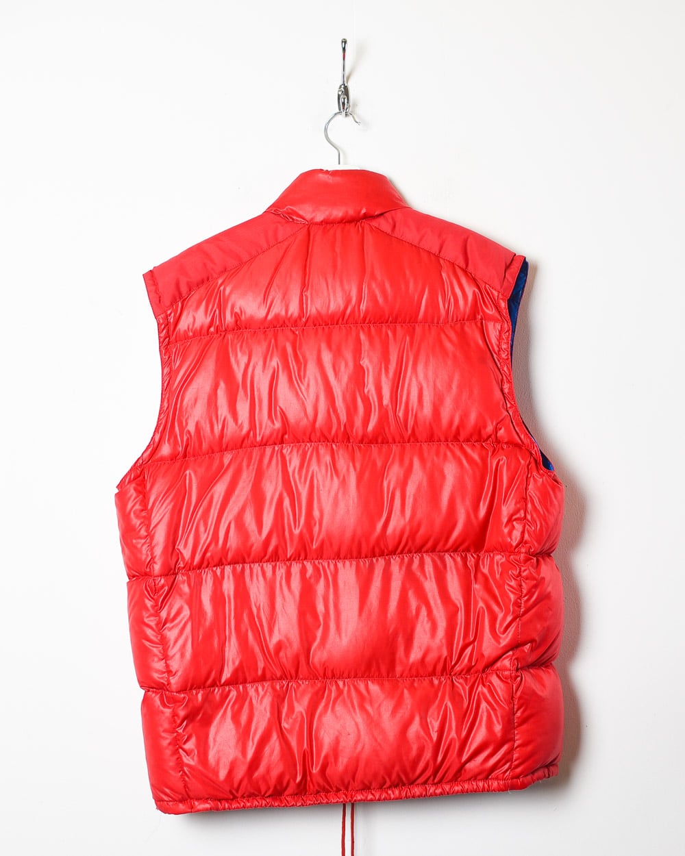 Red Moncler Down Gilet - X-Large