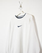 White Nike Sweatshirt - Large