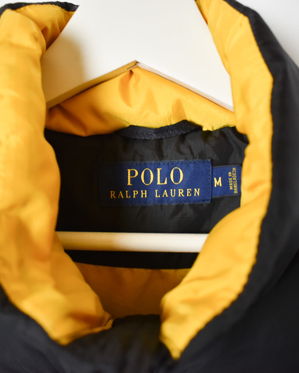 Black Ralph Lauren Polo Puffer Jacket - Small