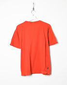 Orange Reebok T-Shirt - Small