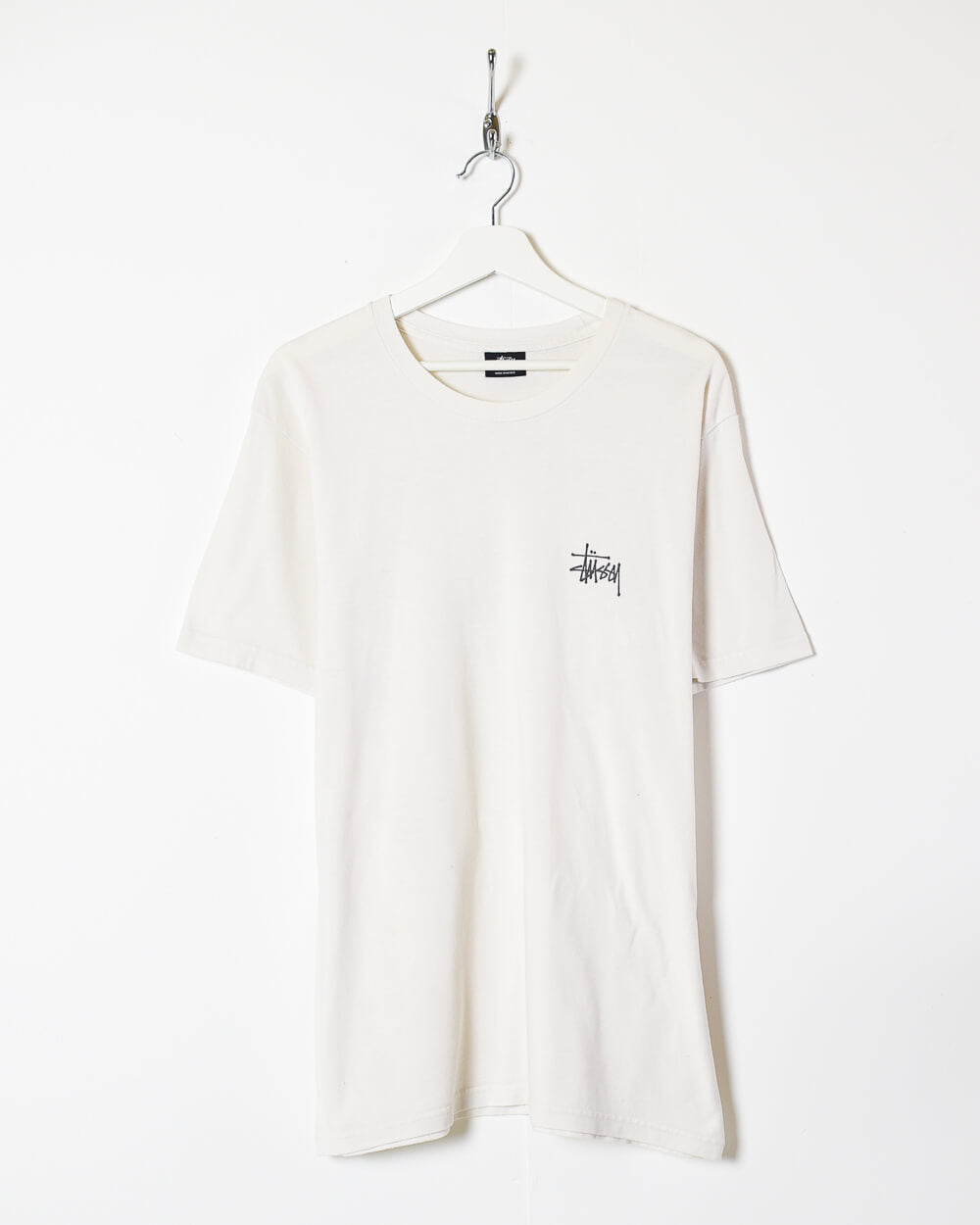 White Stussy International T-Shirt - Medium