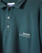 Green Reebok Membership Collared Sweatshirt - Small