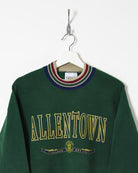 Green Genus Allentown College Est-1965 Sweatshirt - Medium