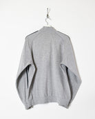 Stone Adidas 1/4 Zip Sweatshirt - Medium