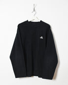 Black Adidas Pulloever Fleece - Large