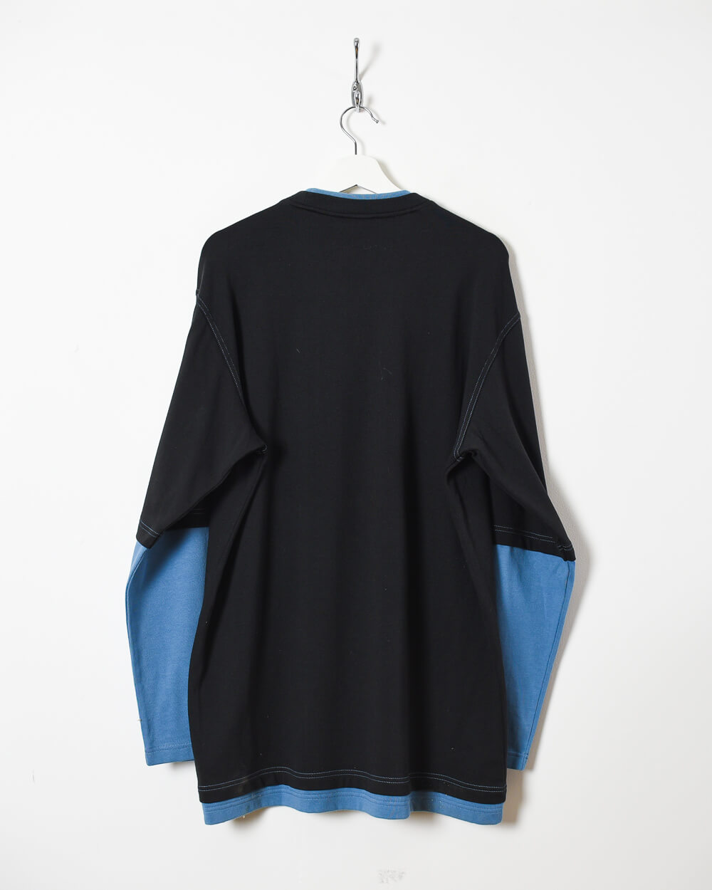 Black Adidas Long Sleeved T-Shirt - X-Large