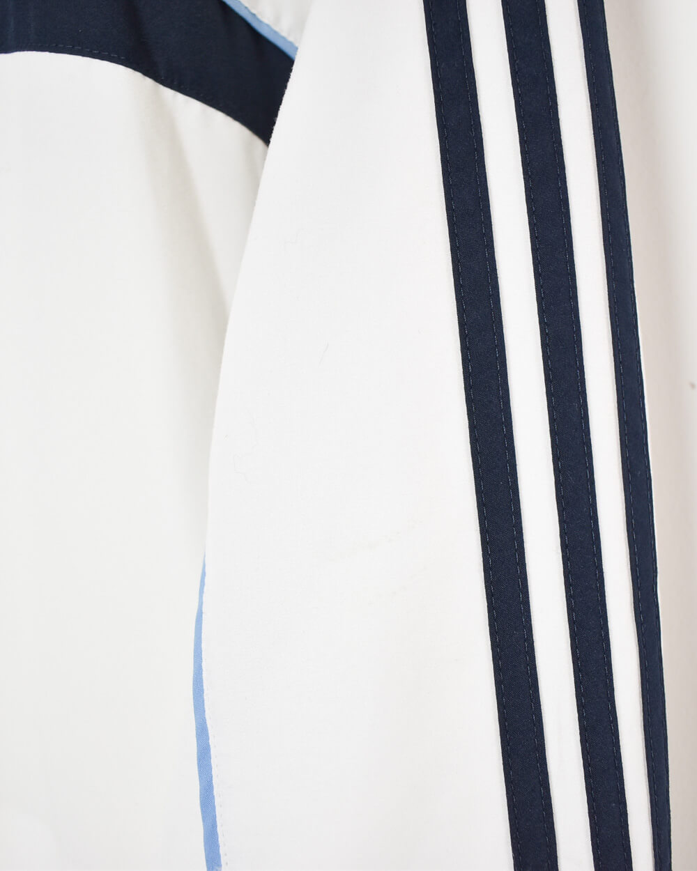 White Adidas Windbreaker Jacket - X-Large