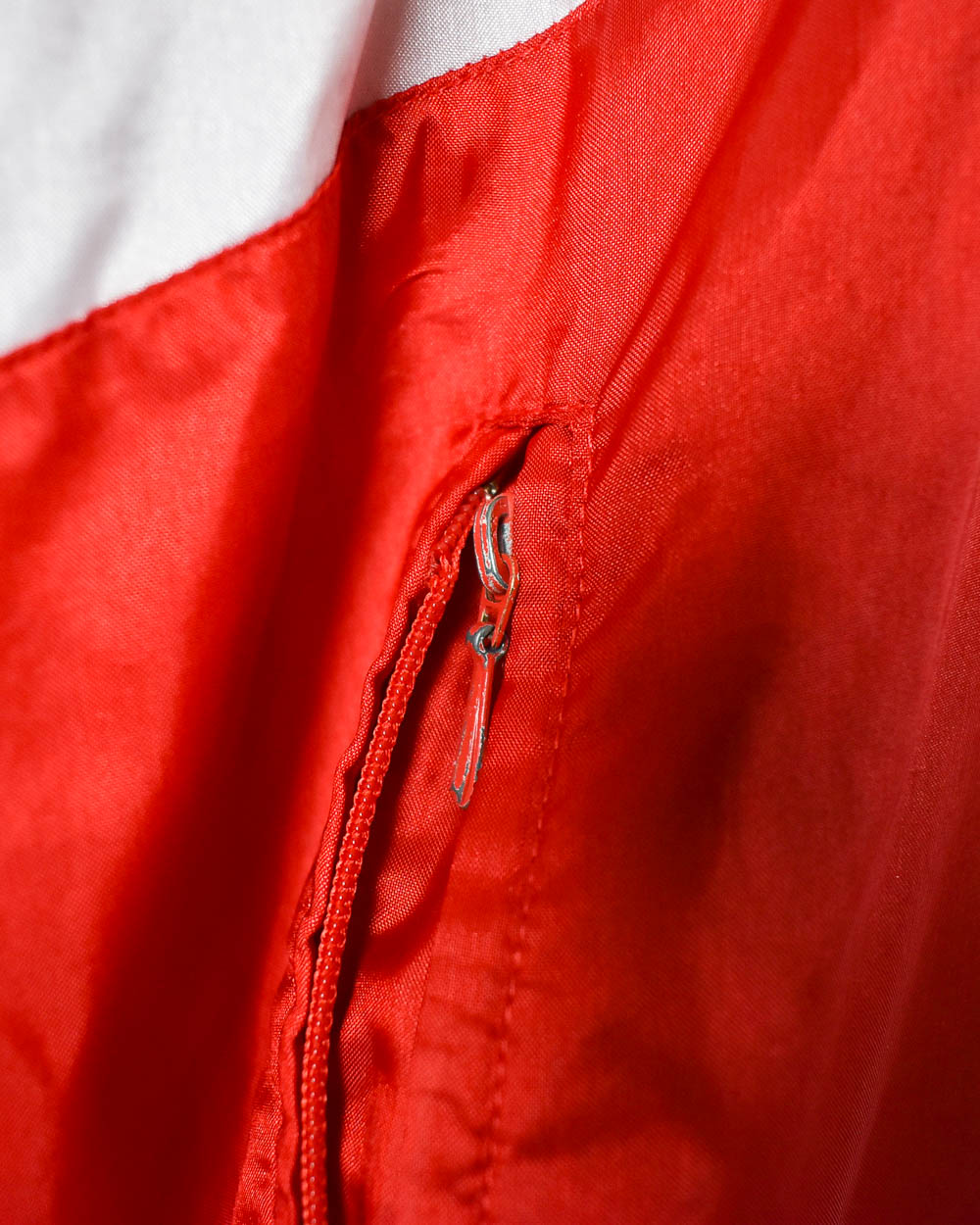 Red Adidas Windbreaker Jacket - Medium