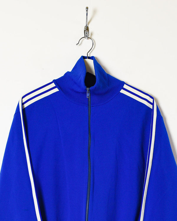 Blue Adidas 70s Tracksuit Top - X-Large