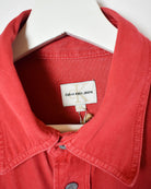 Red Calvin Klein Jeans Shirt - Medium