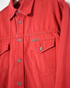Red Calvin Klein Jeans Shirt - Medium