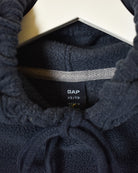 Navy Gap Hooded Fleece - X-Small