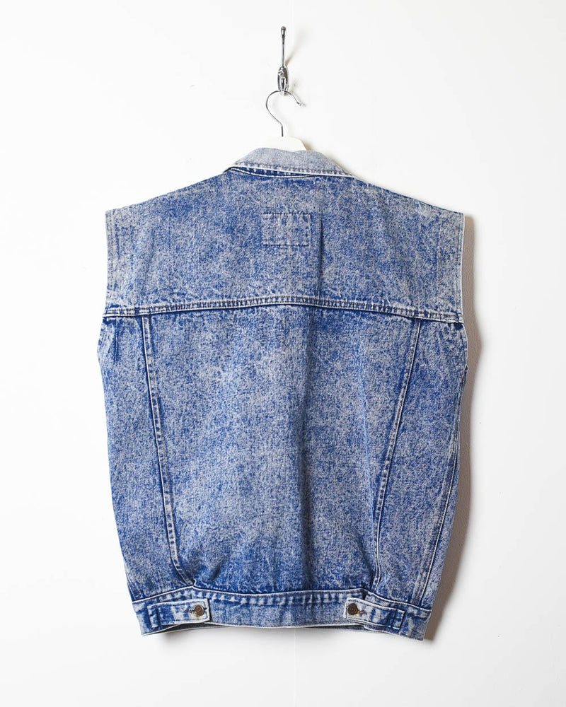 Blue Levi's Denim Vest Jacket - Large