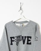 Stone Nike Five Sweatshirt - X-Large