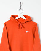 Orange Nike Hoodie - Small