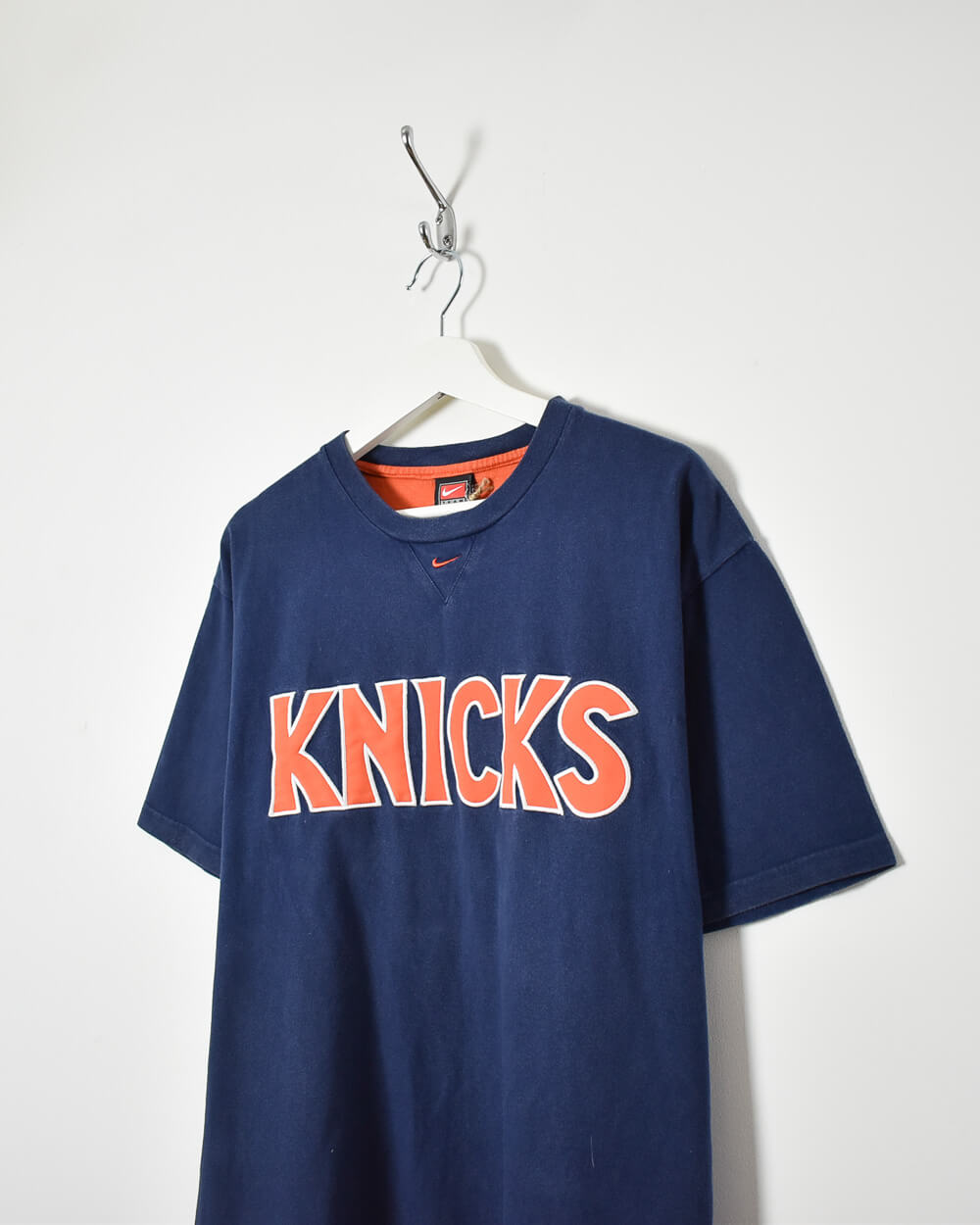 Navy Nike Team Knicks T-Shirt - Large