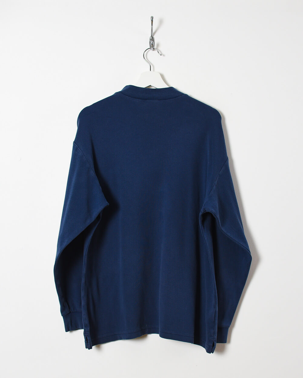 Navy Nike Golf Mock Neck Sweatshirt - Large