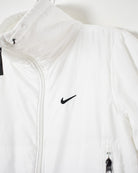 White Nike Women's Winter Coat -  Large