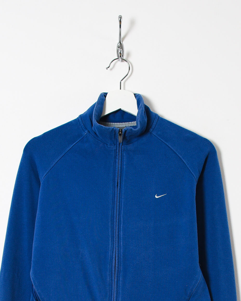 Blue Nike Women's Zip-Through Sweatshirt - Large
