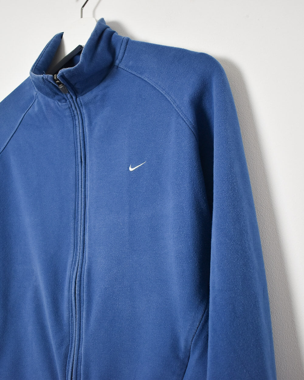 Blue Nike Women's Zip-Through Sweatshirt - Large