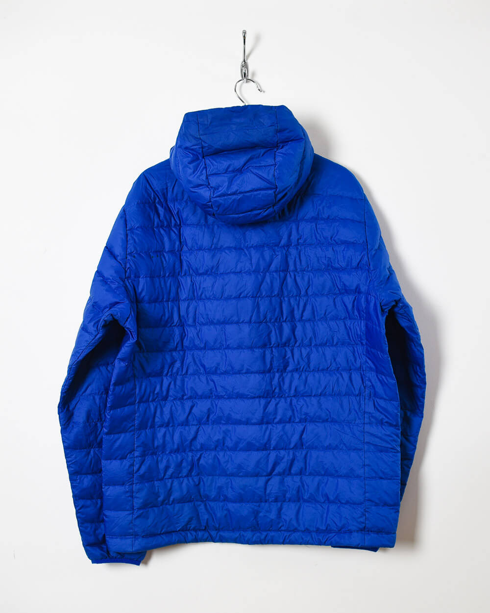 Blue Patagonia Hooded Down Puffer Jacket -  X-Large