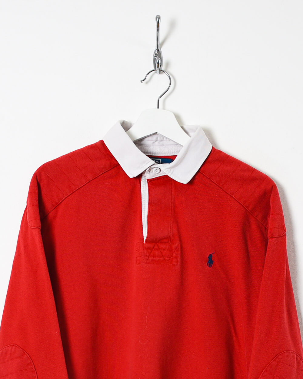 Red Ralph Lauren Rugby Shirt - X-Large