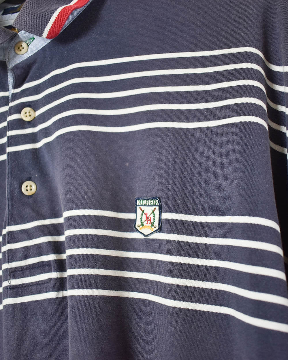 Navy Tommy Hilfiger Golf Polo Shirt - XX-Large