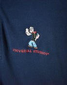 Navy Universal Studios Popeye Polo Shirt - Large