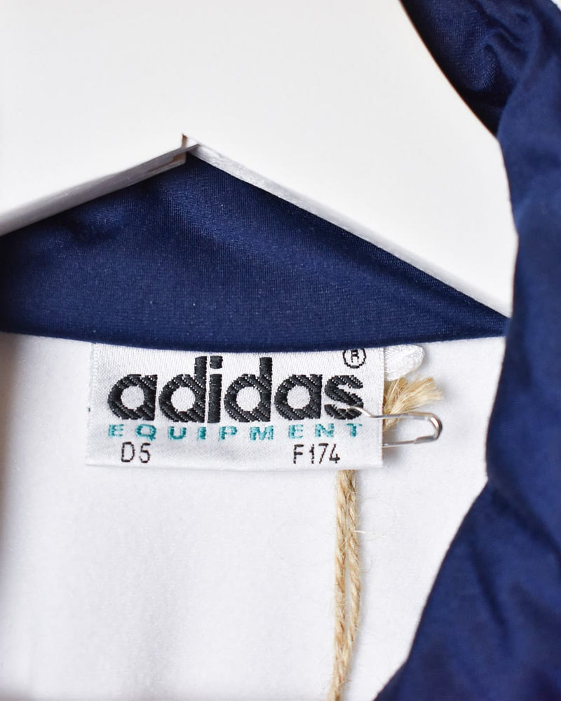 White Adidas Equipment Tracksuit Top - Small