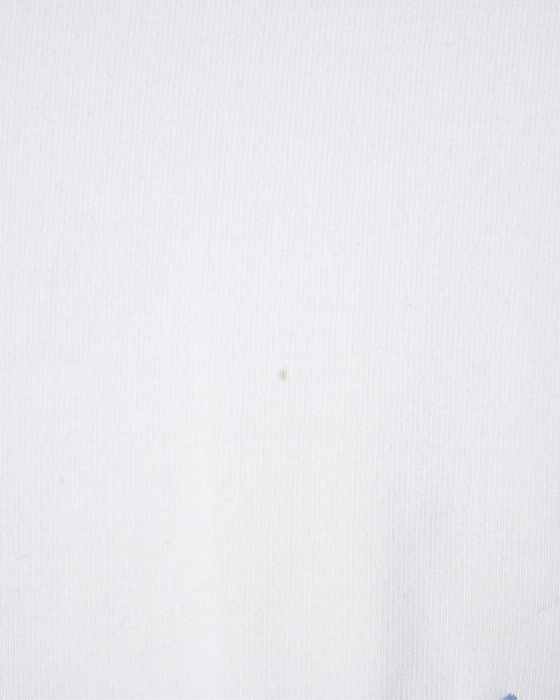 White Adidas T-Shirt - Medium Women's