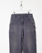 Grey Carhartt Carpenter Jeans - W32 L34
