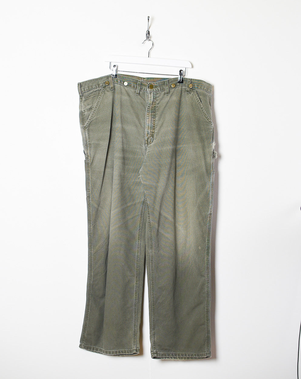 Khaki Carhartt Carpenter Jeans - W44 L32