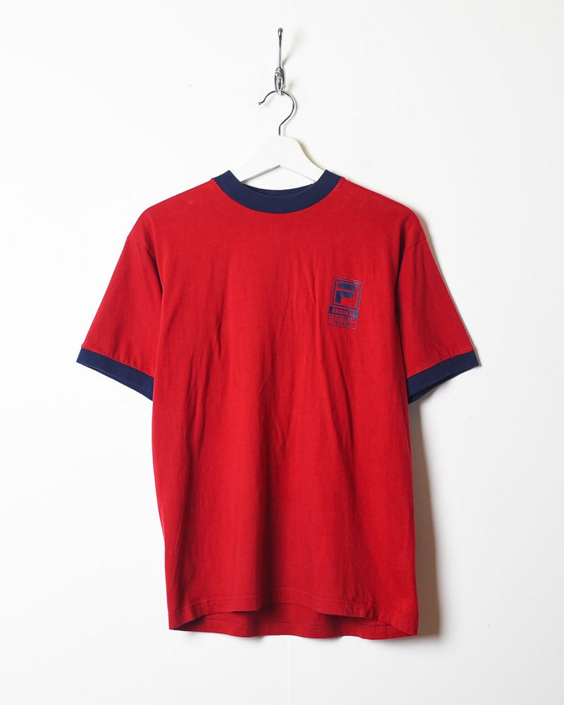 Red Fila Original T-Shirt - Small