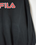 Black Fila Sweatshirt - X-Large