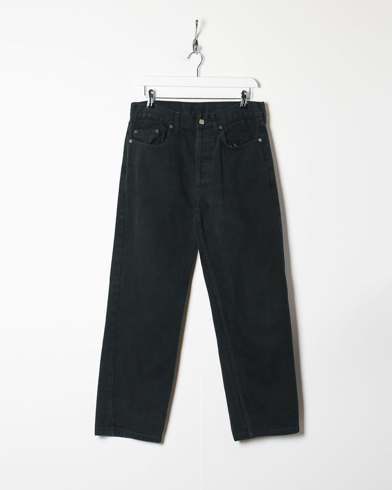 Vintage 00s Black Levi's 501 Jeans - W30 L30 Cotton– Domno Vintage