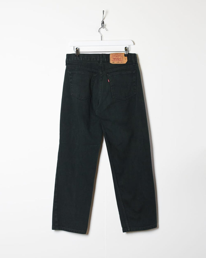 Vintage 00s Black Levi's 501 Jeans - W30 L30 Cotton– Domno Vintage