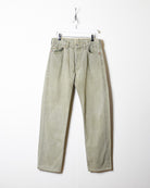 Khaki Levi's 501 XX USA Jeans - W32 L31