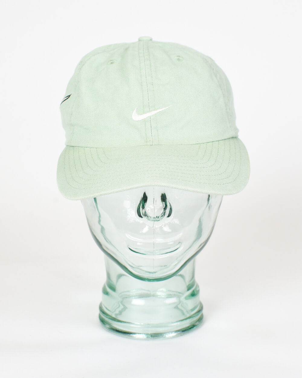 gazon los van Antagonist Vintage 90s Cotton Plain Green Nike Side Swoosh Cap– Domno Vintage